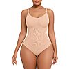 POSESHE Women's Seamless V-Neck Bodysuit Tummy Control Shapewear (Various) $6.64 + Free Shipping w/ Prime or on $35+