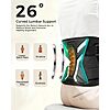 Duoorra Lower Back Brace w/ Ergonomic Curve Support Stays (Black) $12.99 + Free Shipping w/ Prime or on $35+