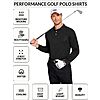PINSPARK 4-Pack Men's Long Sleeve Polo Shirts $18.49 & More + Free shipping w/ Prime or orders $35+