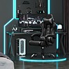 Yaheetech High Back Gaming Chair w/ USB Massage Lumbar Support $72 + FS