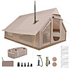 Costway Inflatable 4 Season Waterproof Oxford Camping Tent (6-10 Person) $245 + Free Shipping