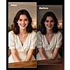 PQRQP Desk Ring Light w/ Stand & Phone Holder $14.99 + Free Shipping w/ Prime or on $35+
