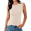 GKBK Women's Wool Blend Sleeveless Crew Neck Sweater Vest (Various) $6.99 + Free Shipping w/ Prime or on $35+