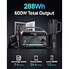 Daran 288Wh 600W Portable Power Station w/ LiFePO4 Battery & AC/DC Outlets $132.29 + Free Shipping