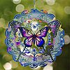 [Prime] 12" Eandisom 3D Hanging Butterfly Outdoor Wind Spinner $8.74 + Free Shipping