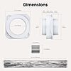 [Prime] Jeevony Magnetic Dryer Vent Coupling Kits (Various) from $19.98 + Free Shipping w/ Prime or on $35+