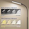 xinp LED Floor Lamp w/ Remote Control & Foot Switch, Dimmable Adjustable Color Temperature & 360° Gooseneck Head $21.41 + Free Shipping w/ Prime or on $35+