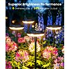 8-Pk LETMY 1000mAh Solar LED Outdoor Pathway Lights  $27.59 + Free Shipping w/ Prime or on $35+