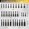 Saker 80-Piece Magnetic Impact Nut Driver Set w/ SAE & Metric Bits, Socket Adapters & Storage Box $33.59 + Free Shipping w/ Prime or on $35+