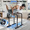 Sportsroyals 400LB Adjustable Dip Bar Station w/ Parallette & Parallel Bars $32.99 + Free Shipping w/ Prime or on $35+