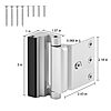 2-Pack EverPlus 3" Home Security Reinforcement Door Lock (for Inward Swinging Door) $11.89 + Free Shipping w/ Prime or on $35+