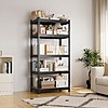 28" W x 12" D x 60" H Yaheetech 5-Tier Heavy Duty Storage (Black) $35.99 + Free Shipping