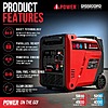 A-iPower 5,800-Watt Dual Fuel Inverter Generator w/ Remote Start (GXS5800iRD) $792 + Free Shipping