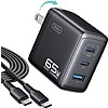 INIU Up to 65W 3-Port Charger Block w/ 5-ft USB-C Cable (2x USB C, 1x USB A) $11.86 + Free Shipping w/ Prime or orders $35+