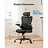 Prime Members: HUANUO Ergonomic High Back Office Chair w/ Adjustable Lumbar, 2D Headrest & 3D Armrests $62.69 + Free Shipping
