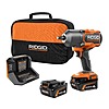 Ridgid 18V Brushless Cordless 4-Mode 1/2 in. High-Torque Impact Wrench Kit with (2) 4.0 Ah Lithium-Ion Batteries and Charger $199