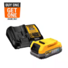 BOGO DeWalt DCF891B 1/2 in. Impact Wrench & Free 1.7 Ah Powerstack Starter Kit Cordless 20V MAX XR $199