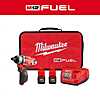 Milwaukee M12 FUEL 12V Lithium-Ion Brushless Cordless 1/4 in. Hex 2-Speed Screwdriver Kit W/(2) 2.0h Batteries & Bag $129