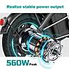 TERROSOR T5 14inch 560W Folding Electric Bike 48V 10.4Ah 20mph 25-32 miles Range $126 + Free S/H