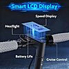 AOVOPRO LADPED LP60 350W Electric Scooter 36v 5.2 Ah 19mph 16 Mile Range 8.5in Tire $106 + Free S/H