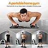 MQRW Push Up Board,Home Gym,Portable Exercise Equipment,Pilates Bar and 20 Fitness Accessories with Resistance Bands and Ab Roller Wheel,Full Body Workout Free Shipping