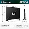 Hisense 32-Inch Class QD4SR Series Hi-QLED HD Smart Roku TV (32QD4HSR, 2026 Model) $107.99