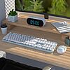 UBOTIE Colorful Wireless Keyboard and Mouse Combo (Green-White) $26.99