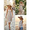 TOBEHIGHER UPF 50+ Wide Brim Foldable Packable Straw Sun Hat (Khaki) $5.39 + Free Shipping w/ Prime or on $35+