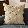 2-Pack 18x18" DFXSZ Maple Leaf Faux Fur Throw Pillow Covers (Beige) $3.99 + Free Shipping w/ Prime or on $35+