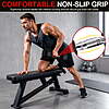 Flexwave Single Rubber Hex Dumbbell with Non-Slip Grip 35lb $30, 40lb $34, 45lb $39, 50lb $43 @ Walmart