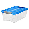 Costco Members: IRIS 12.9 Quart Buckle Up Storage Bin, 6-pack (Blue) $9.97 w/ free shipping.