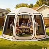 VEVOR 10' x 9.2' Pop-Up Screen House Tent (Beige) $75.51 + Free Shipping