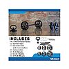 43-Lb Adjustable Weight Set w/ 55" Barbell, Dumbbell & Kettlebell Handle $69.99 + Free Shipping w/ Prime