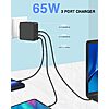 DTK 65W 3-Port USB-C Wall Charger (2x USB-C PD + USB-A) $6.99 + Free Shipping w/ Prime or on $35+