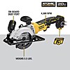 BOGO DeWalt ATOMIC 20V MAX Cordless Brushless 4-1/2 in. Circular Saw & Free 1.7 Ah Powerstack Starter Kit $129