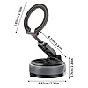 Magnetic Car Phone Mount, 2-in-1 Detachable Ring Stand  $10.19