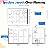 3-Pack Home & Me Magnetic Dry Erase Calendar Whiteboard for Fridge w/ 6 Markers & Eraser $7.49 + Free Shipping w/ Prime or on $35+
