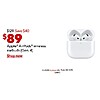 Staples in-store-only: Apple AirPods 4th Gen (MXP63LL/A) for $89 (ends 8/15)