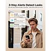 27% off / GoveeLife Upgraded Smart Water Leak Detector 1s with High Alarm, 3 Pack $39.99