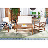 Calhoun 4-Person Solid Wood Patio Seating Group (White) $259.99 + Free Shipping