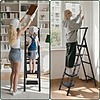 5-Step Tatayosi Steel Folding Step Stool Ladder w/ 550-lb Load Capacity (Black) $51.30 + Free Shipping