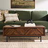 Better Homes and Gardens Wyatt Geo Modern Rectangular Wood Coffee Table w/ Storage (Walnut Brown) $95.38 + Free Shipping