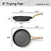 8" CAROTE Classic Granite Nonstick Frying Pan $14.98 + Free Shipping w/ Prime or on $35+
