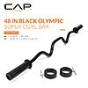 CAP Barbell Olympic Super Curl Bar, Black (2-Inch) $29.52 @Amazon
