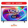 (Open Box) VIZIO 55" Class Quantum 4K QLED HDR Smart TV (VQD55R-10) $193
