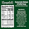 16.1oz. Campbell's Protein Homestyle Chicken & Rotini Soup $1.70 w/ S&S