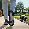 Coostar Mens Orthopedic Slip On Shoes with Arch Support Hands Free Loafers Casual Comfortable Walking Shoe Black Size 8.5 $23.99