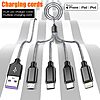 4 in 1 Multi Charging Cable 4ft 2 Pack,Braided MFi Certified Charger Cable $4.99 at HYXing at Amazon
