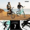 Hyper Bicycles E-Ride 26-Inch Ladies Electric Cruiser Bike with 250W Motor in Turquoise $398 @Walmart