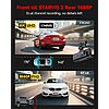 REDTIGER 4K STARVIS 2 Dashcam Front Rear, 5GHz WiFi 20MB/s, Free 128GB Card $119.99